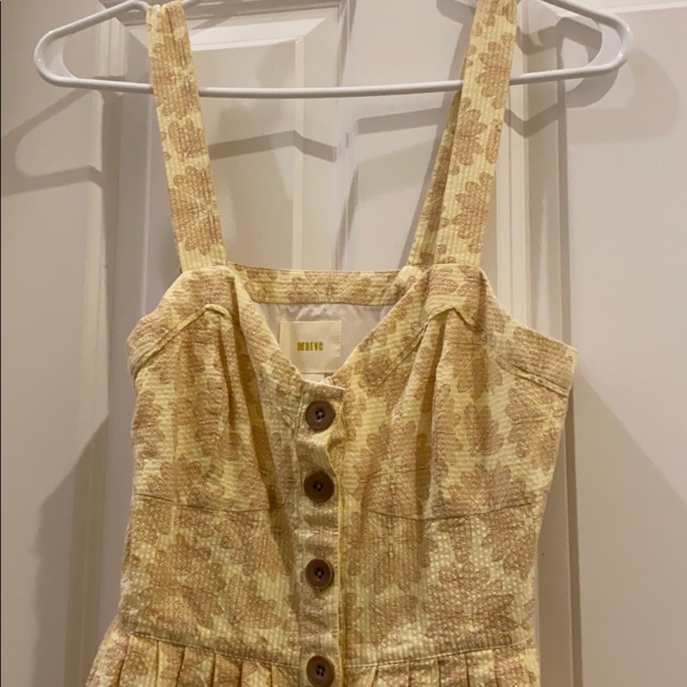 yellow Maeve dress